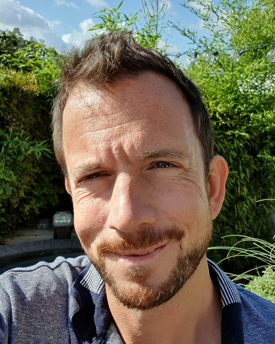 Bernard Cortesi, photographed outdoors